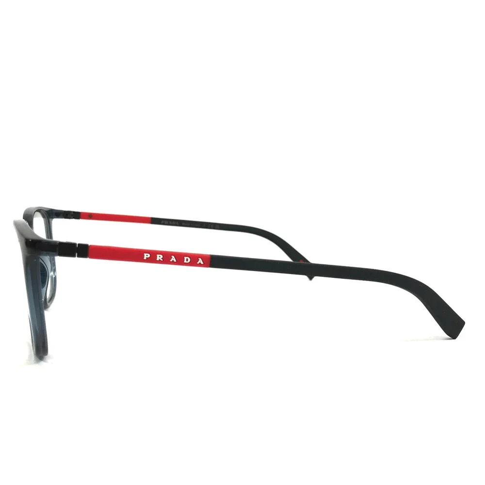 Prada Linea Rossa Eyeglasses Frames VPS04R CZH-1O1 Transparent Blue 50-19-145